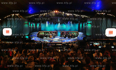 Festiwal Piosenki w Sopocie. Opera Lesna - koncert...