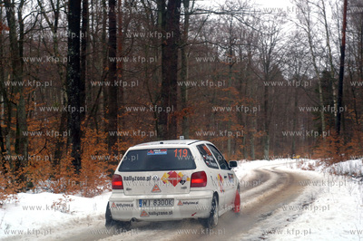 8 Rajd  Lotos Baltic Cup. Meta odcinka specjalnego...