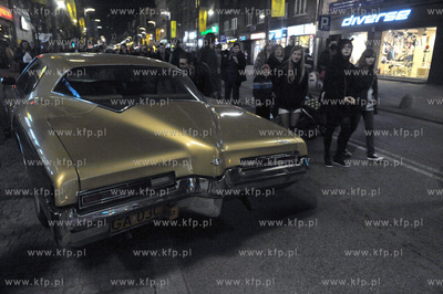 Gdynia. Impreza Swietojanska wita wiosne. Jedna z atrakcji...