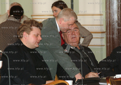Rada Miasta Gdanska. Nz Tomasz Sowinski, Tadeusz Mekal...