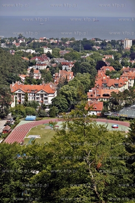 Sopot widziany z Trojmiejskiego Parku Krajoobrazowego....