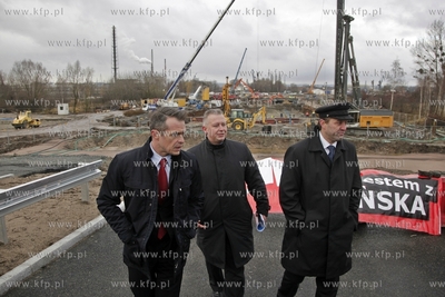 Uroczyste otwarcie polaczenia drog krajowych: Trasa...