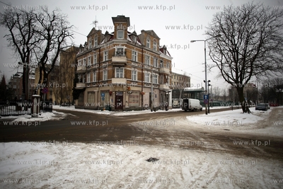 Gdansk Nowy Port. Kamienica przy ul.Oliwskiej.
15.01.2013
fot....