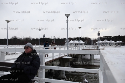 Molo w Gdansku Brzeznie.
27.01.2014
fot. Krzysztof...