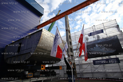 Stocznia Remontowa Shipbuilding. Uroczyste polozenie...