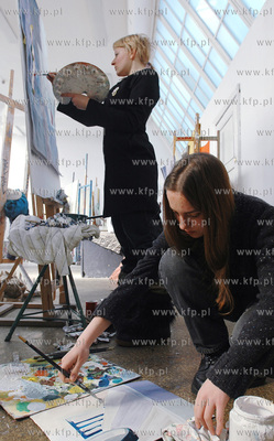 Wydzial malarstwa przy Akademii Sztuk Pieknych w Gdansku....