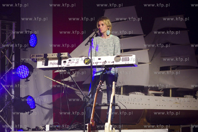 Gdańsk. Sala BHP Stoczni Gdańskiej. Koncert chrześcijańskiego...