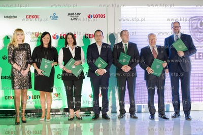 Gala 70-lecia Lechii Gdańsk. Roman Korynt i Zdzisław...