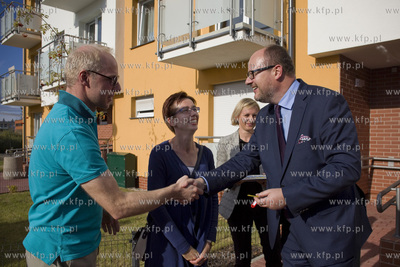 Gdańsk Letnica. Uroczystość oddania nowego budynku...