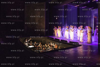 Opera Bałtycka. Próba generalna opery komicznej Don...