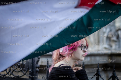 Długi Targ w Gdańsku.  Trójmiasto Przeciw Ludobójstwu...