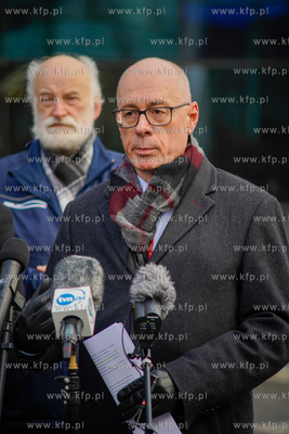 Konferencja prasowa posła Kacpra Płażyńskiego w...