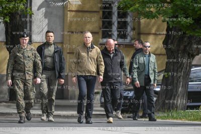 Gdynia. Centrum Operacji Morskich. Konferencja Prezydent...