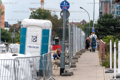 Remont Mostu Popielnego w ul. Toruńskiej. 28.08.2025...