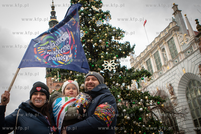 Gdańsk, Długi Targ. 30 Finał Wielkiej Orkiestry...