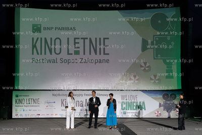 Sopot. Wręczenie Diamentowego Klapsa Filmowego 2023....