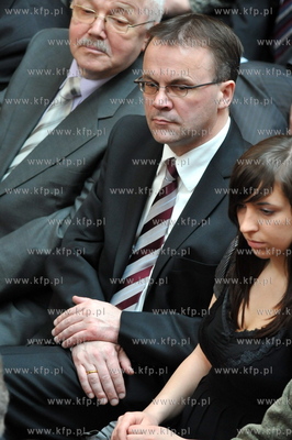 Obchody 40-lecia Uniwersytetu Gdanskiego. n/z Jaroslaw...