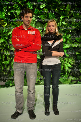 Gdansk. Teatr Wybrzeze. Proba medialna spektaklu pt...