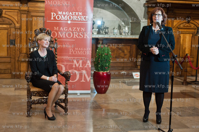 Gdansk. Dwor Artusa. Uroczystos rozdania nagrod Orlow...