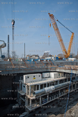 Gdansk. Wisloujscie. Zmontowana, przygotowana do pracy...