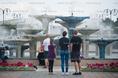 Gdynia. Odnowiona fontana na Skwerze Kosciuszki.
15.07.2013
fot....