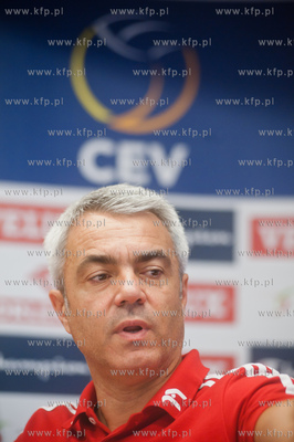 Gdansk. Hotel Mercure. Konferencja prasowa poprzedzajaca...