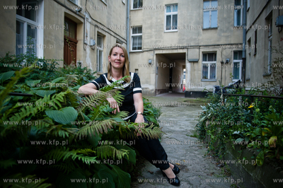 Gdansk. Wrzeszcz. Dr. Aleksandra Richie, autorka ksiazki...