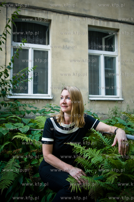 Gdansk. Wrzeszcz. Dr. Aleksandra Richie, autorka ksiazki...