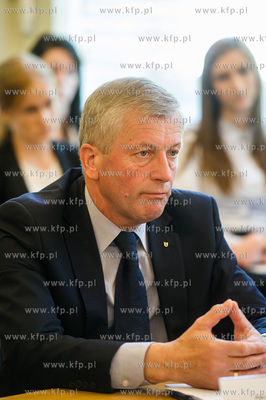 Gdansk. Sala Kominkowa Pomorskiego Urzedu Wojewodzkiego....