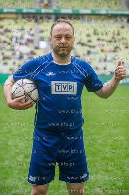 Energa Stadion Gdańsk. Charytatywny mecz piłkarski...