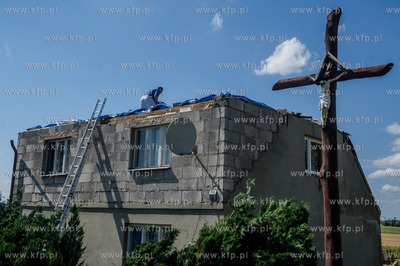 Rytel k. Chojnic. Skutki nawałnicy, która z piątku...