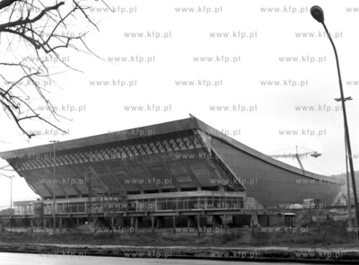 Hala Sportowo Widowiskowa OLIVIA kilka dni przed oficjalnym...