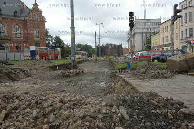 Remont wezla Hucisko i ul. Waly Jagiellonskie w Gdansku...