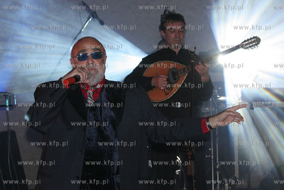 Demis Roussos przed Festiwalem w Sopocie  dal koncert...