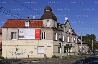 Gdansk Brzezno, architektura i budynki mieszkalne dzielnicy...