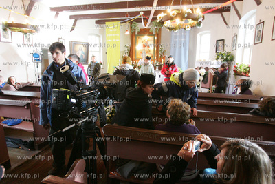 Slowienska kolo Swidwina. Plan filmu Swieta krowa w...