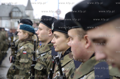 Ustka  W porcie morskim w Ustce odbyla sie przysiega...