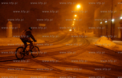 Ustka
Gwaltowna sniezyca przesla we wtorek wieczorem...