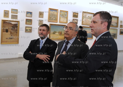 Sopot. Przebywajacy na zaproszenie Ministerstwa Spraw...