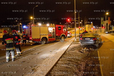 Grozny wypadek na skrzyzowaniu Kartuskiej, Lostowickiej...