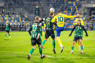 Arka Gdynia - Stal Stalowa Wola n/z Karol Czubak 24.11.2024...