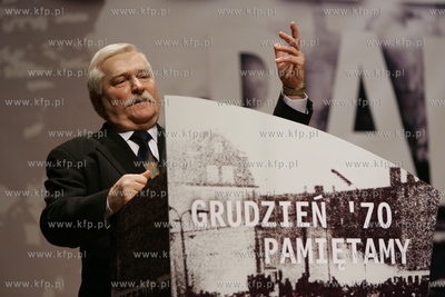 Gdansk, sala koncertowa Filharmonii Baltyckiej. Konferencja...