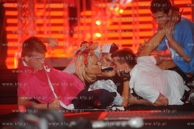 SOPOT HIT FESTIVAL 2009. Nz Doda podczas proby.
06.08.2009
fot....