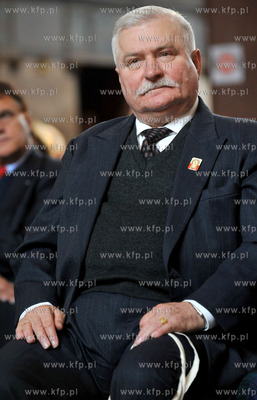 Gdansk, Dwor Artusa. Janina Ochojska, szefowa Polskiej...