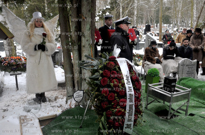 Pogrzeb Macieja Korwina, dyrektora Teatru Muzycznego...