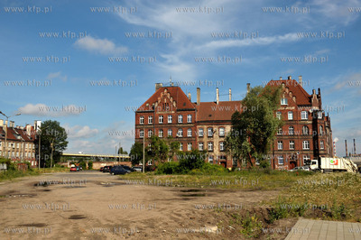 Gdansk. Tereny bylej Stoczni Gdanskiej tzw. Mlode Miasto....
