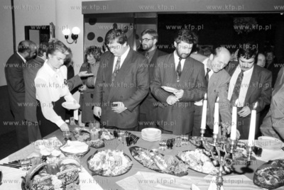 Restauracja Cristal w Gdansku Wrzeszczu. Przy stoliku...