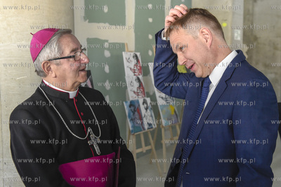 Poświęcenie i wmurowanie kamienia węgielnego pod...