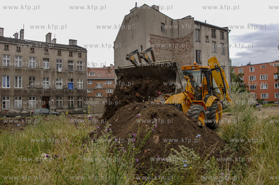 Gdańsk. Przygotowanie terenu pod nowe inwestyce między...