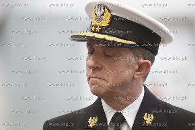 Gdansk. Remontowa Shipbuilding SA. Uroczyste ciecie...